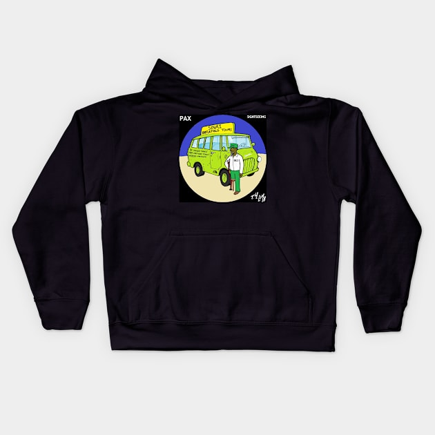 Al's Sinai Battlefield Tours Kids Hoodie by Limb Store